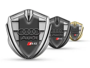 Audi 3D Silikon Abzeichen Limitiert Stil Schick 3D